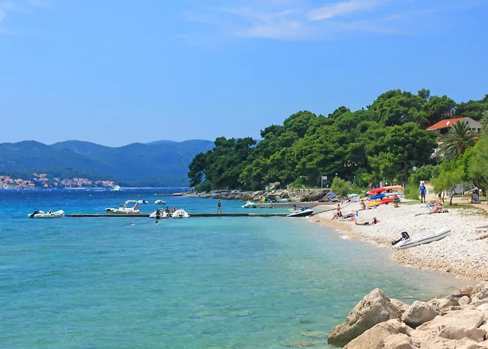 Seaside Luxury With A Swimming Pool Orebic, Peljesac - 4520 Вилла